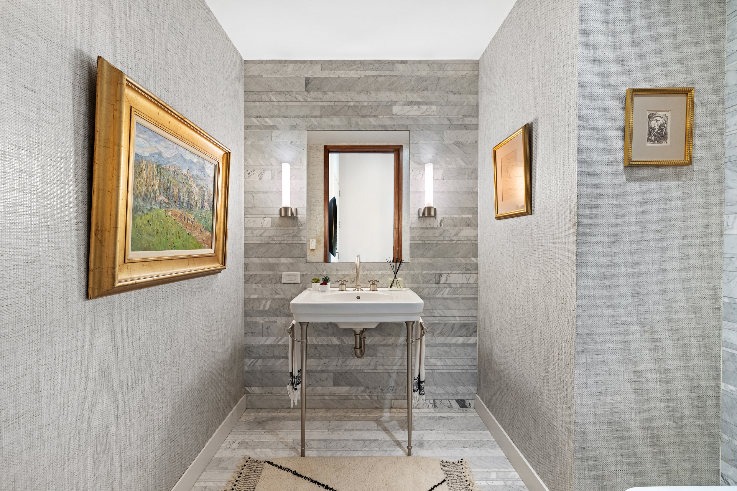 90 Furman Street, Unit N107 Brooklyn, NY 11201 - Photo 11 of 30 a dining room with a table and chairs