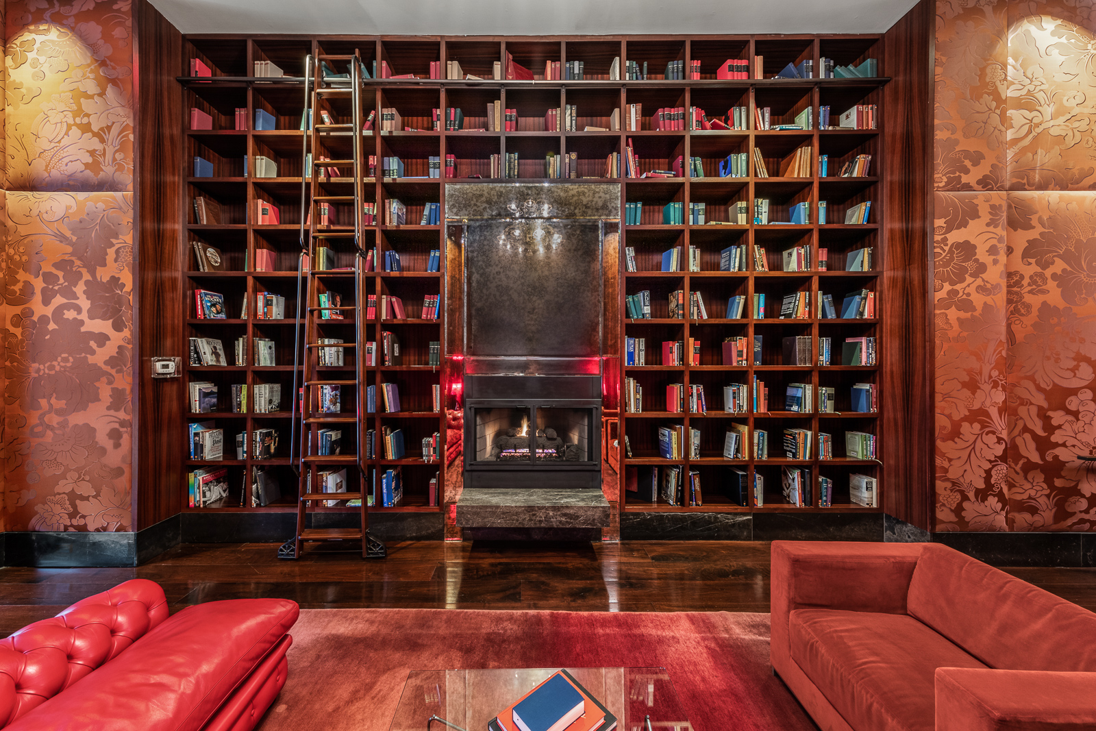 88 Greenwich Street, Unit 1605 Manhattan, NY 10006 - Photo 21 of 32 a view of livingroom with furniture and staircase