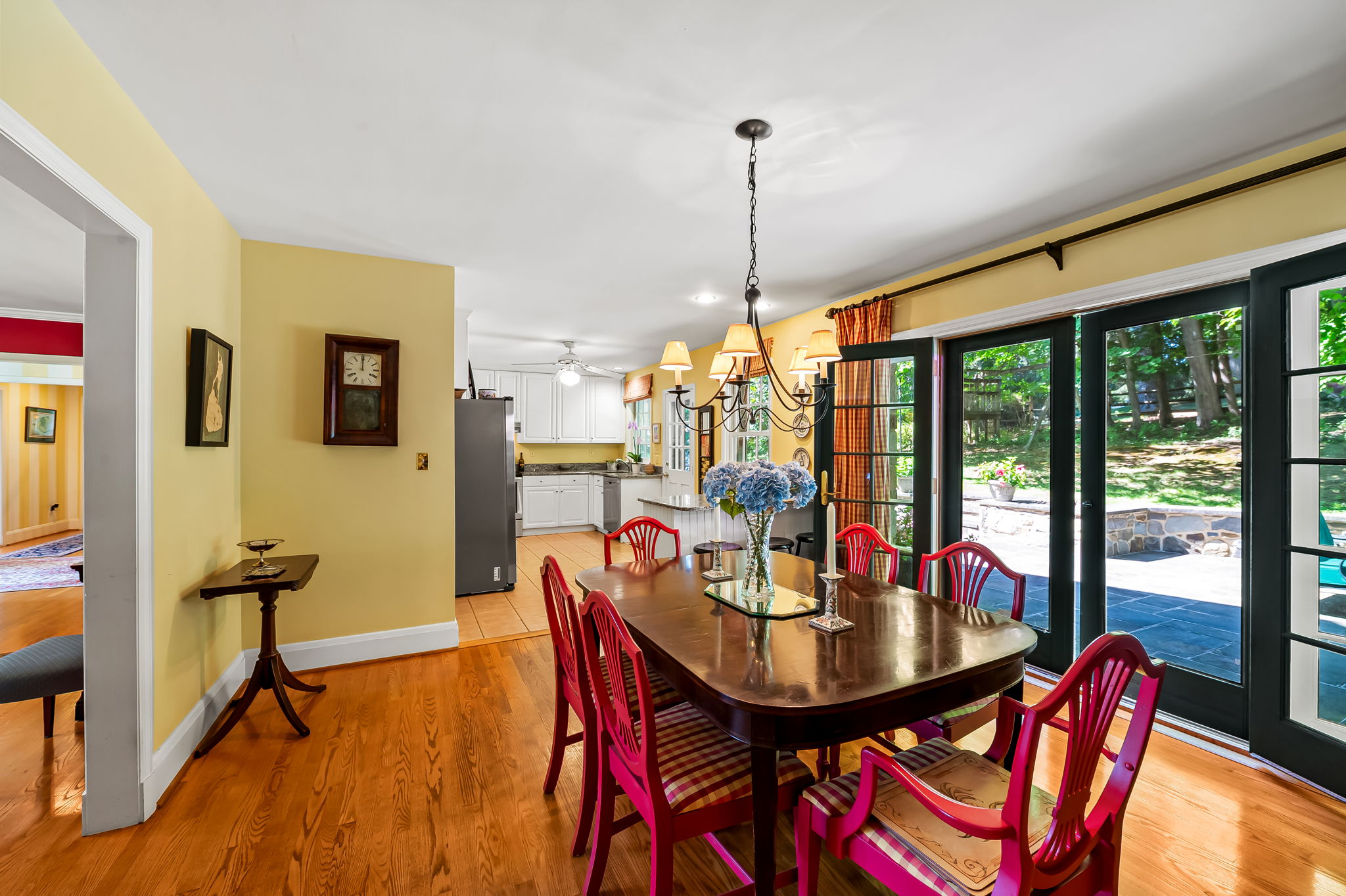 910 Army Road Towson, MD 21204 - Photo 15 of 62 a view of a dining room with furniture window and wooden floor