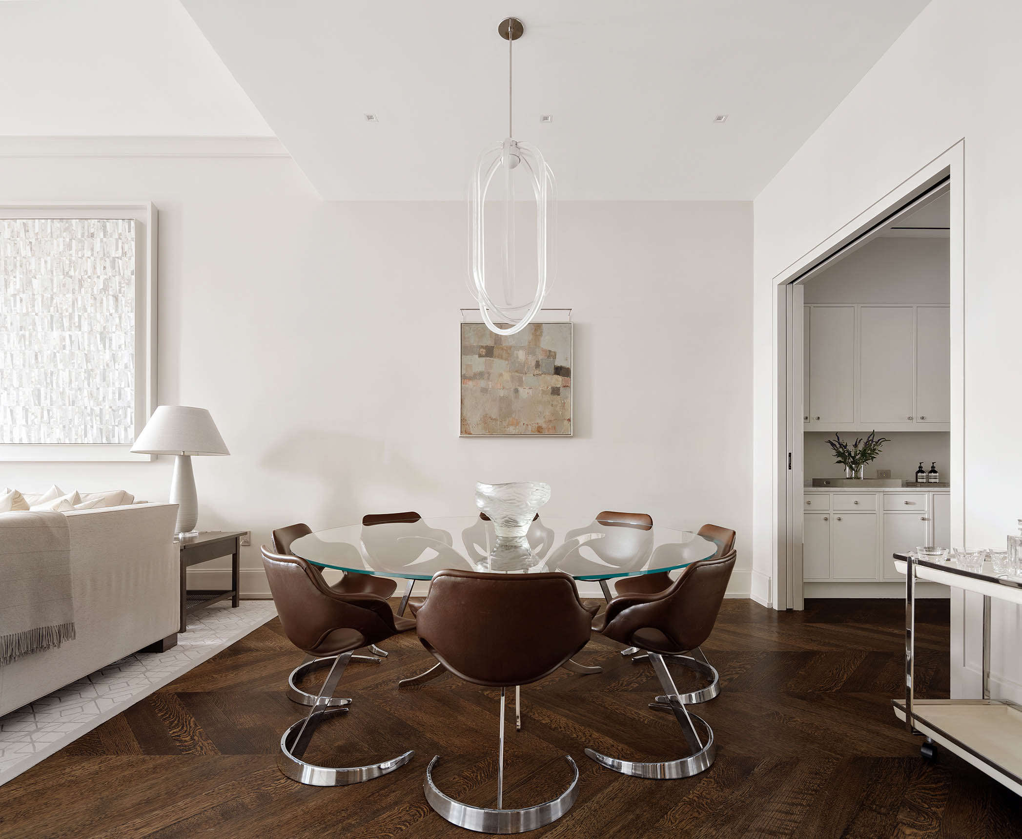 212 West 18th Street, Unit 14A Manhattan, NY 10011 - Photo 4 of 17 a view of a dining room with furniture