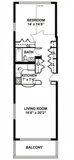 $980,000 | 408 8th Avenue, Unit 5C | Chelsea