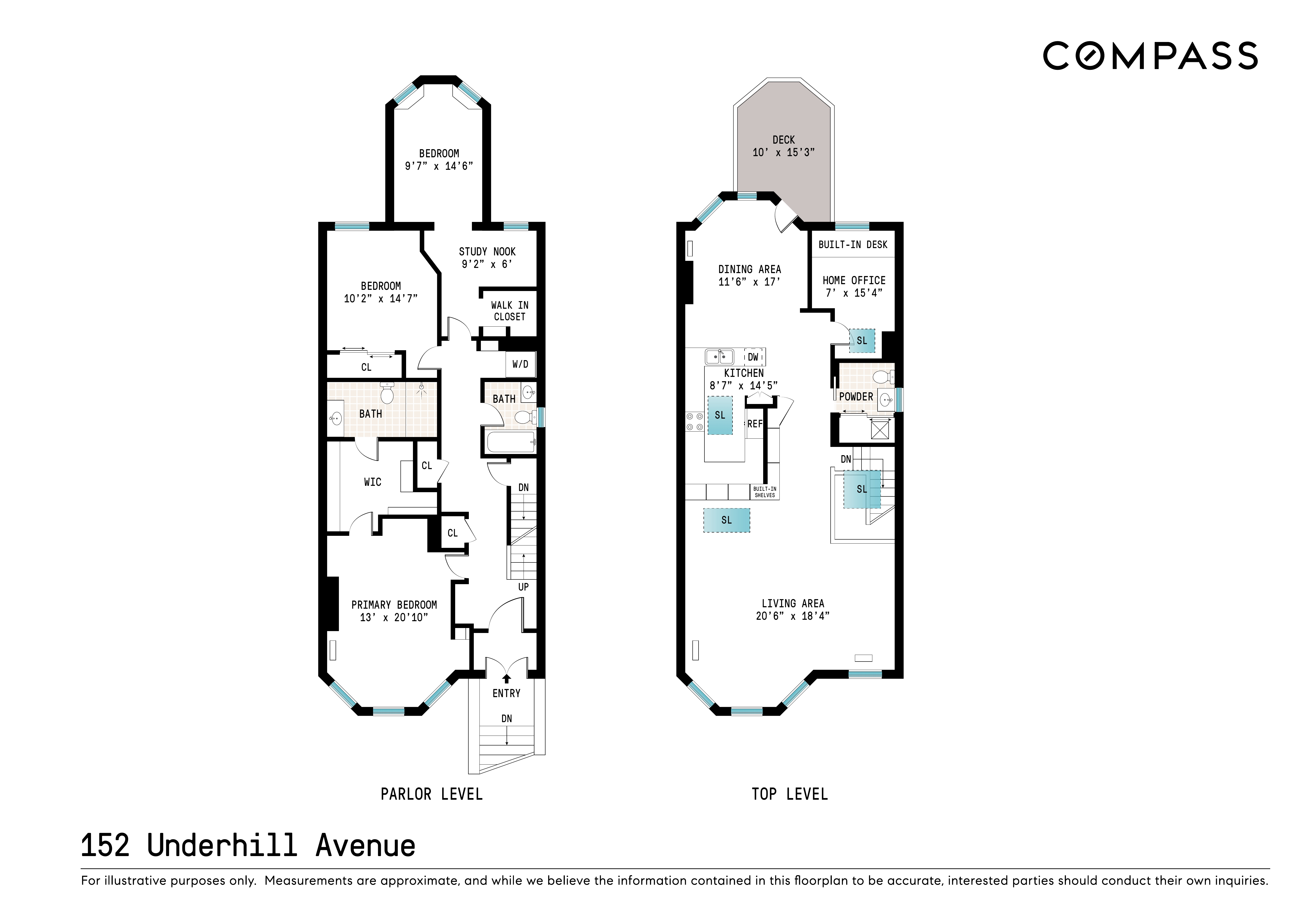 152 Underhill Avenue Brooklyn, NY 11238 - Photo 20 of 20 a picture of a floor plan