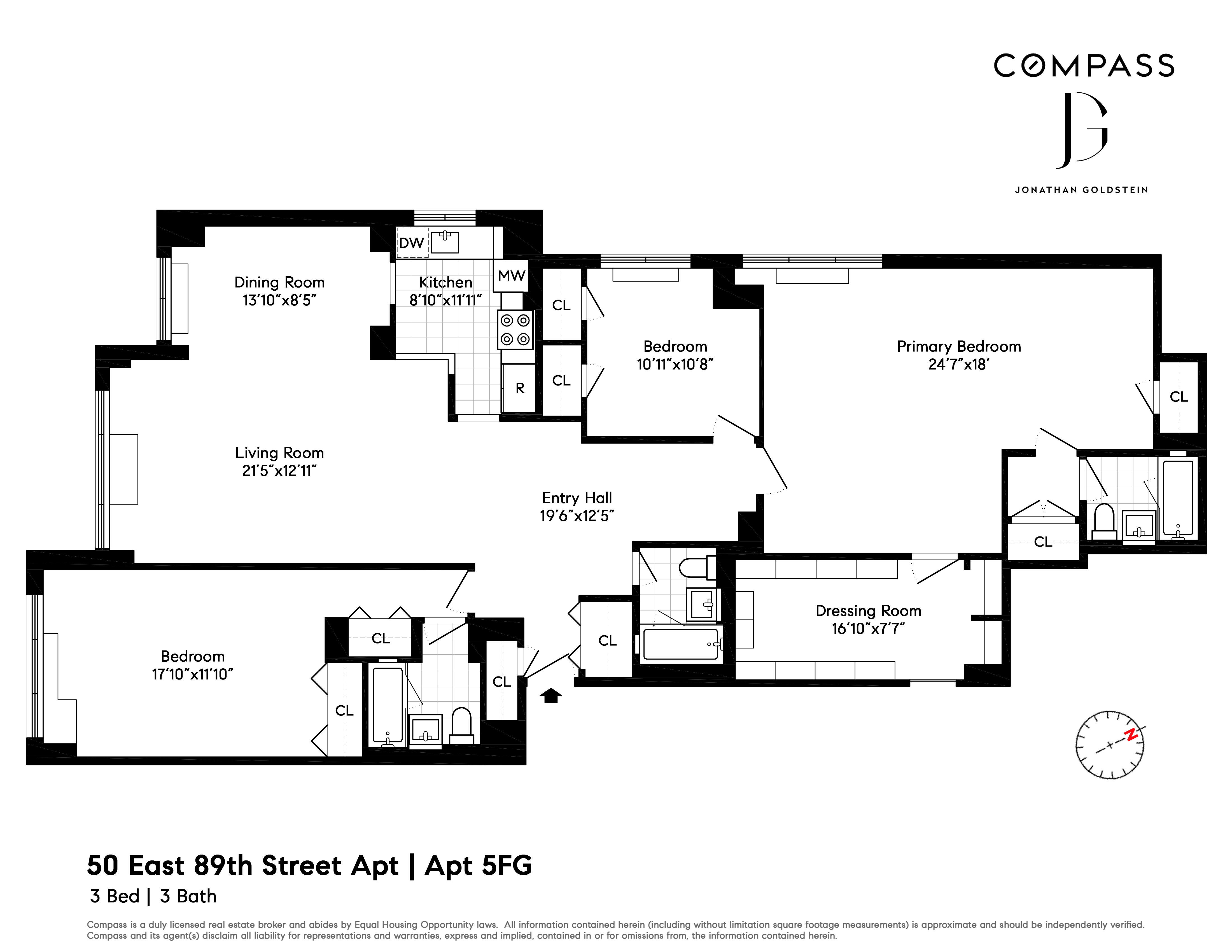 50 East 89th Street, Unit 5FG Manhattan, NY 10128 - Photo 13 of 14