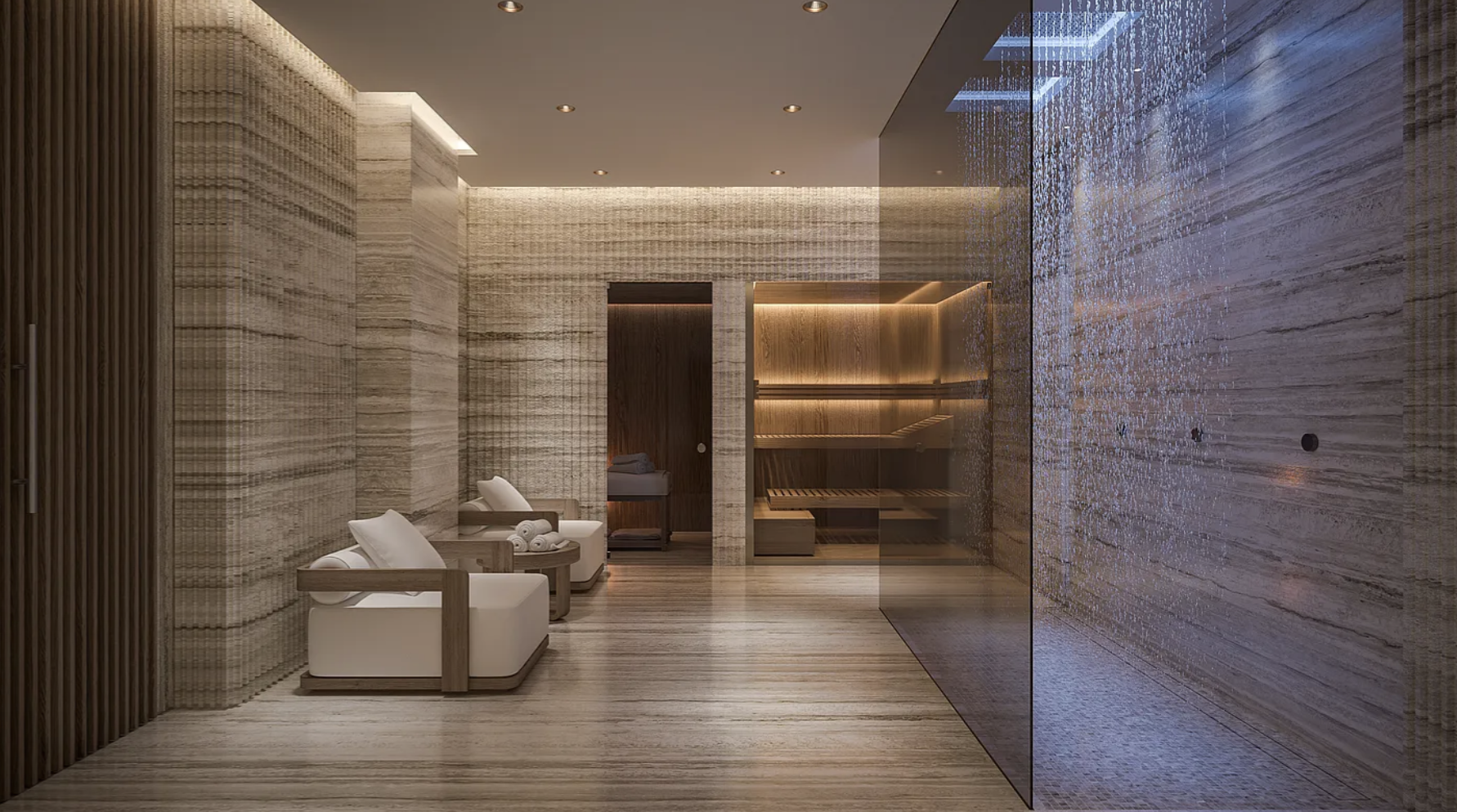 126 East 86th Street, Unit 5B Manhattan, NY 10028 - Photo 16 of 22 a hallway with chairs and wooden floor