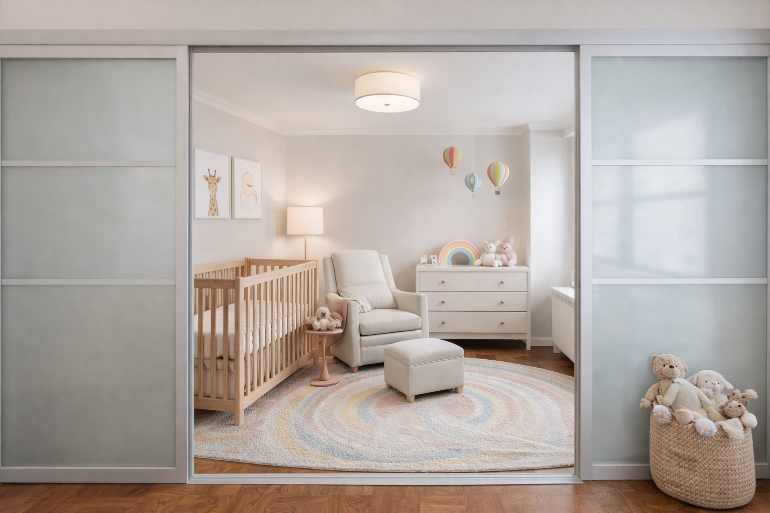 225 East 57th Street, Unit 5K Manhattan, NY 10022 - Photo 4 of 11 a living room with furniture and a rug