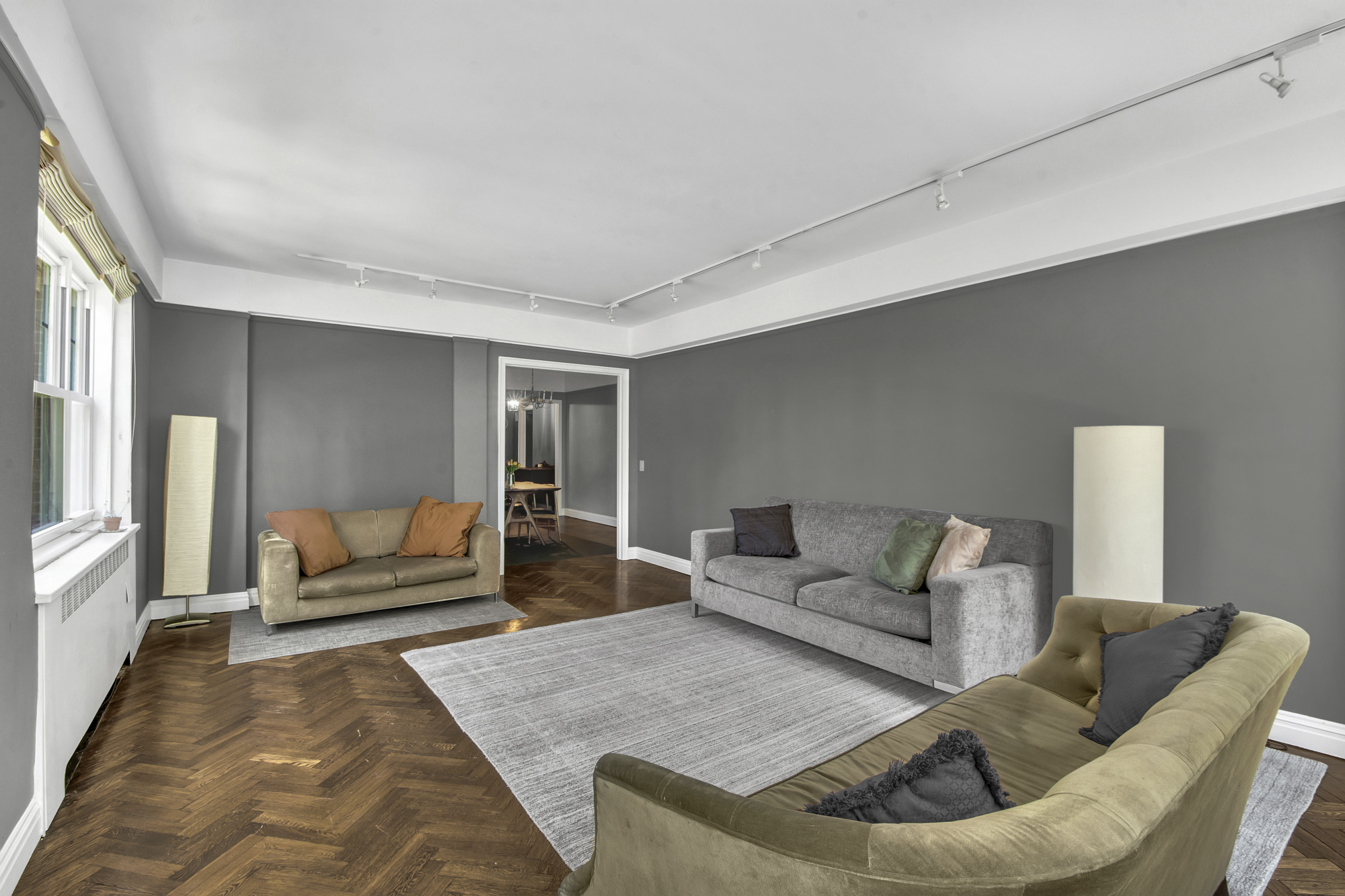 140 Cabrini Boulevard, Unit 14 Manhattan, NY 10033 - Photo 2 of 30 a living room with furniture and a couch