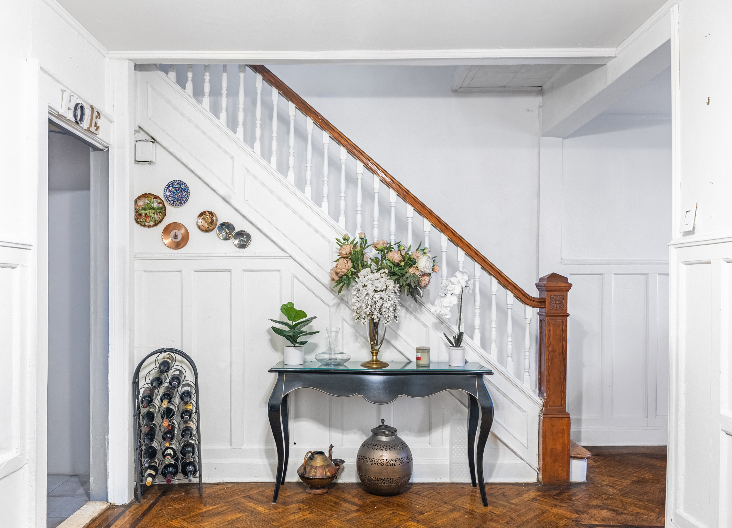 201 Maple Street Brooklyn, NY 11225 - Photo 4 of 21 a view of staircase with a potted plant