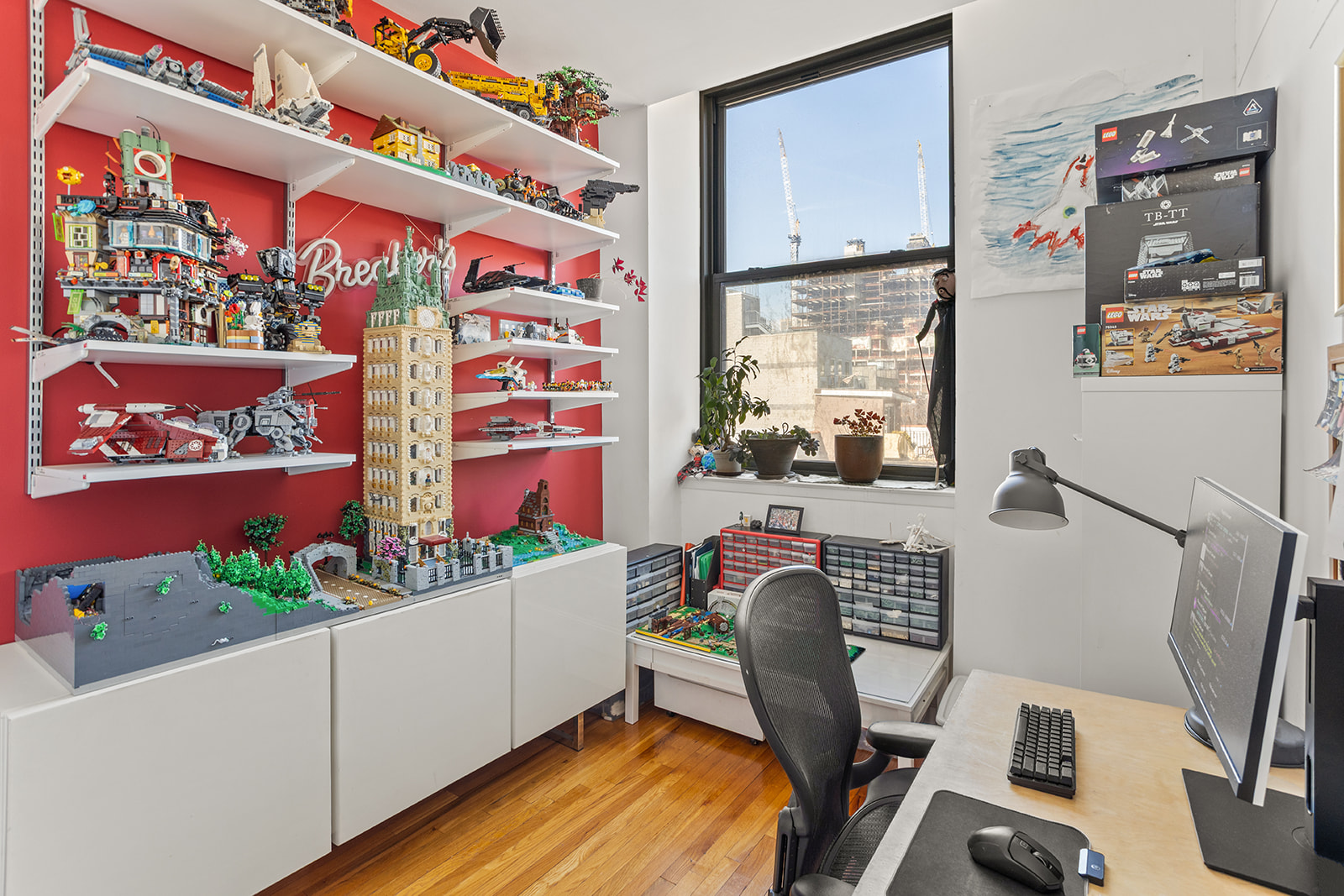 88 Wyckoff Street, Unit 4F Brooklyn, NY 11201 - Photo 9 of 12 a view of a workspace with furniture and toys