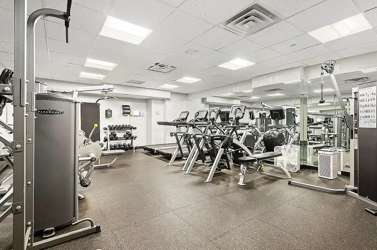 166 West 18th Street, Unit 4A Manhattan, NY 10011 - Photo 11 of 14 a view of a room with gym equipment