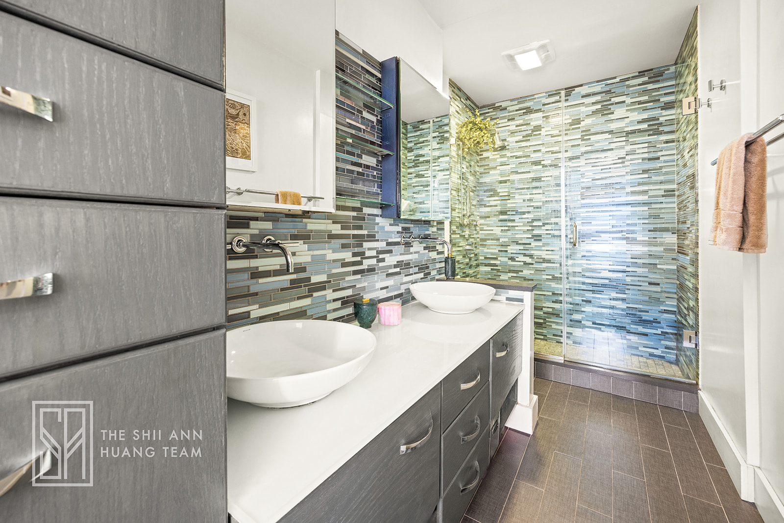 10 8th Avenue, Unit 2 Brooklyn, NY 11217 - Photo 12 of 18 a bathroom with a sink a toilet and shower