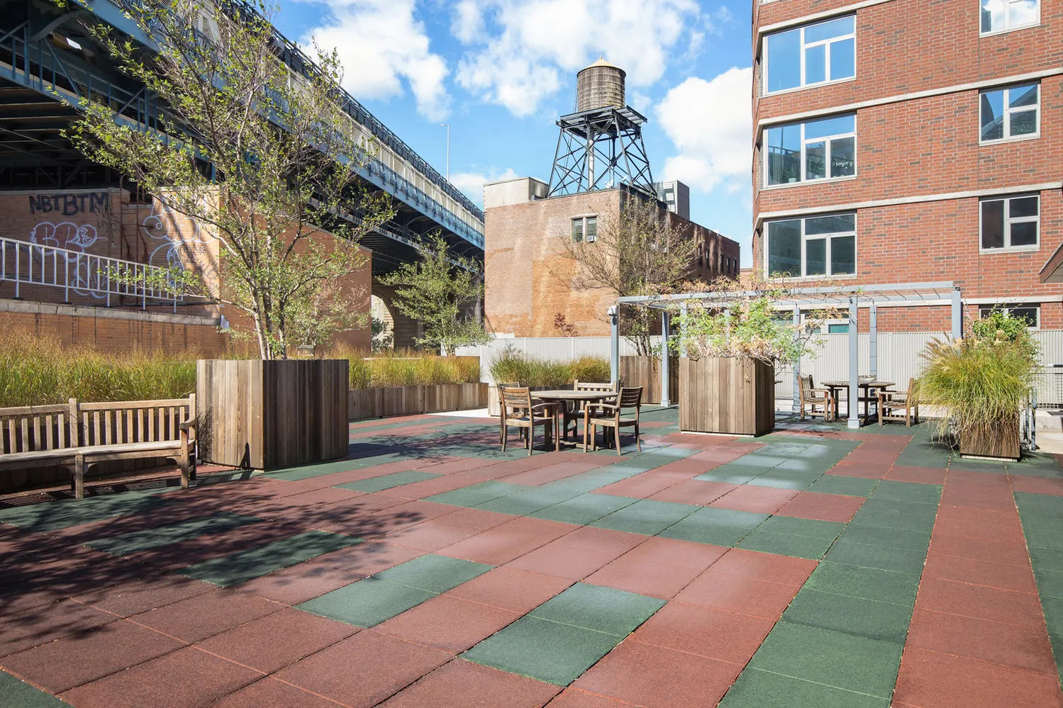 a view of a outdoor space with a patio