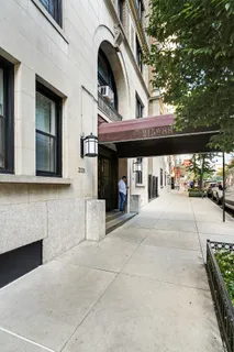 a view of building with large windows