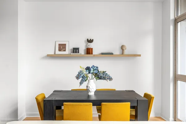 a view of table and chair