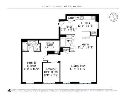 $1,675,000 | 217 East 7th Street, Unit 5CD | East Village