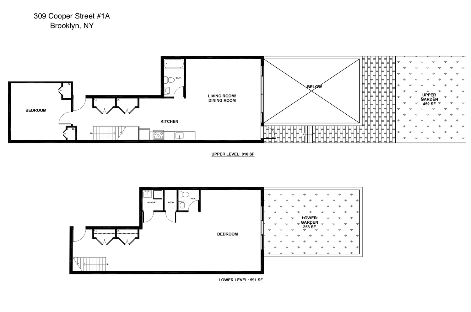 $835,000 | 309 Cooper Street, Unit 1A | Bushwick
