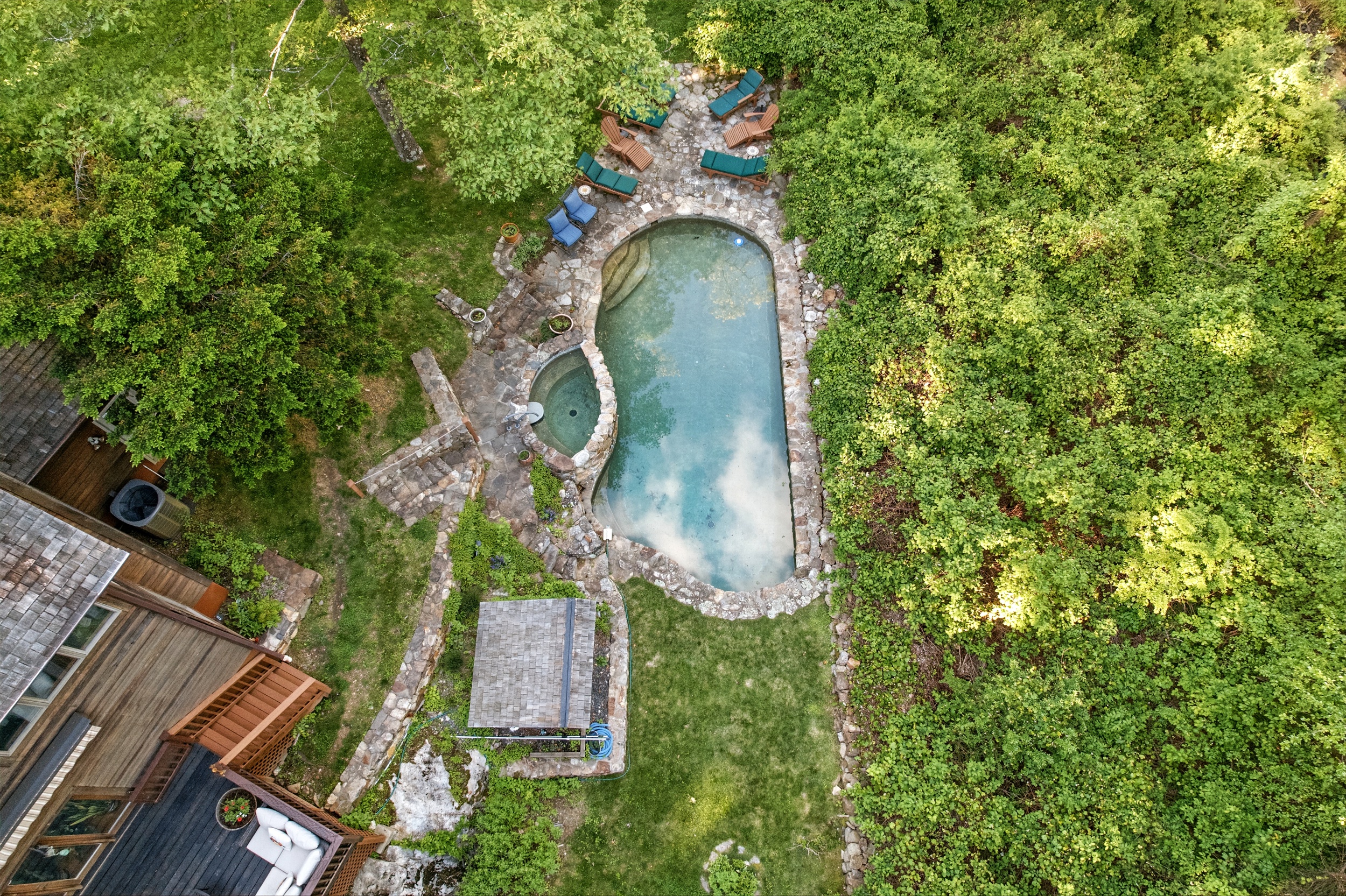 19 Pond Road Cold Spring, NY 10516 - Photo 4 of 32 an aerial view of a house