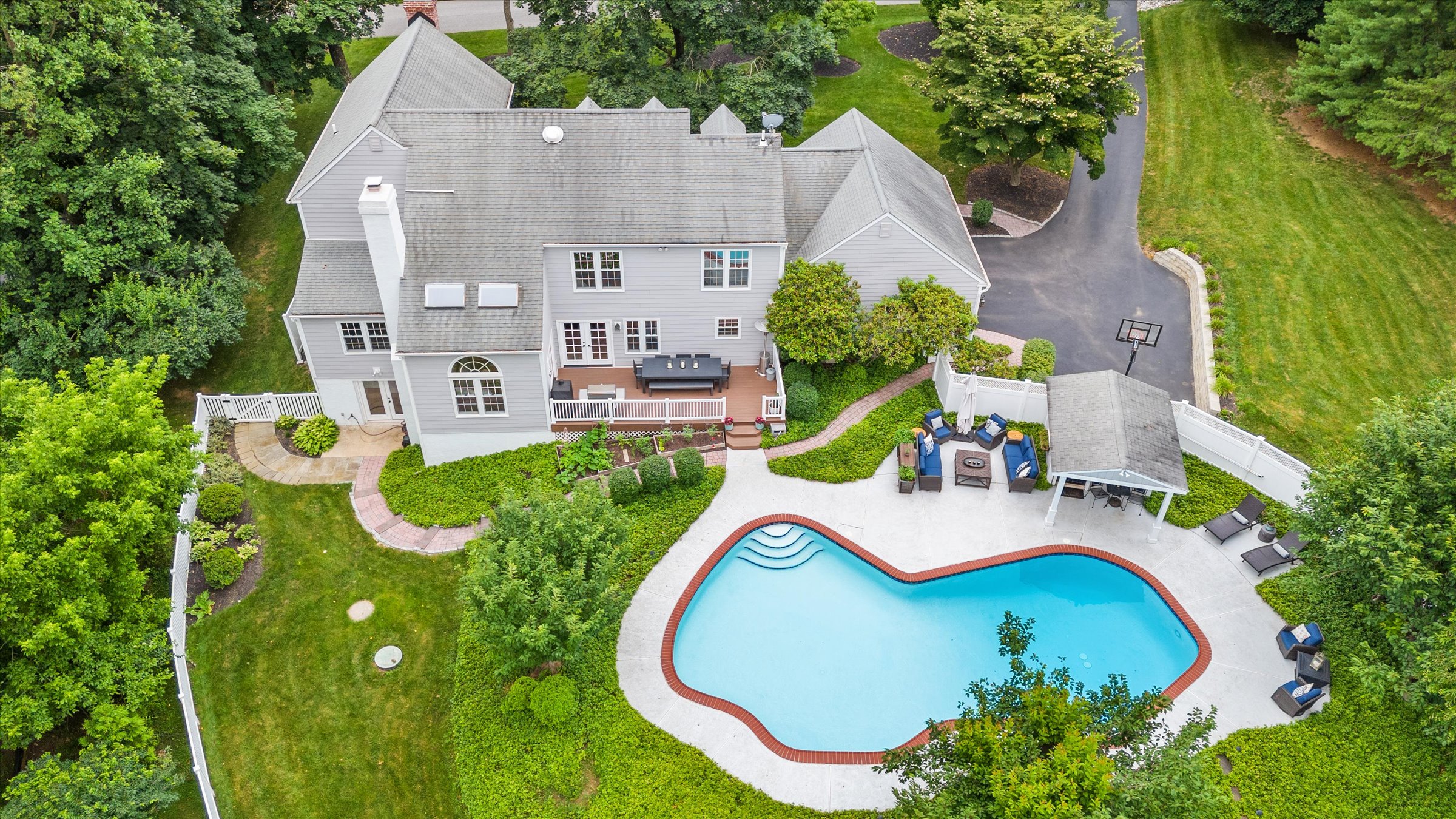 Address Upon Request West Chester, PA 19382 - Photo 2 of 76 an aerial view of a house with swimming pool patio and outdoor seating