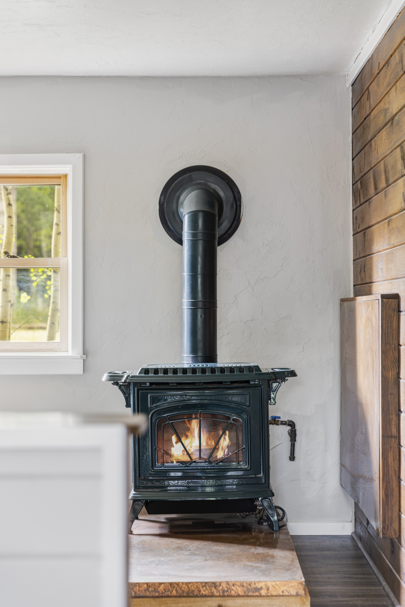 133 Gold Run Road Alma, CO 80420 - Photo 6 of 46 a living room with furniture and a fireplace