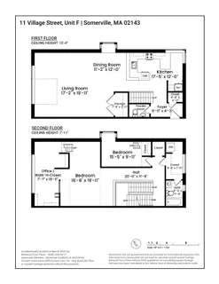 $1,525,000 | 11 Village Street, Unit F, Somerville, MA 02143