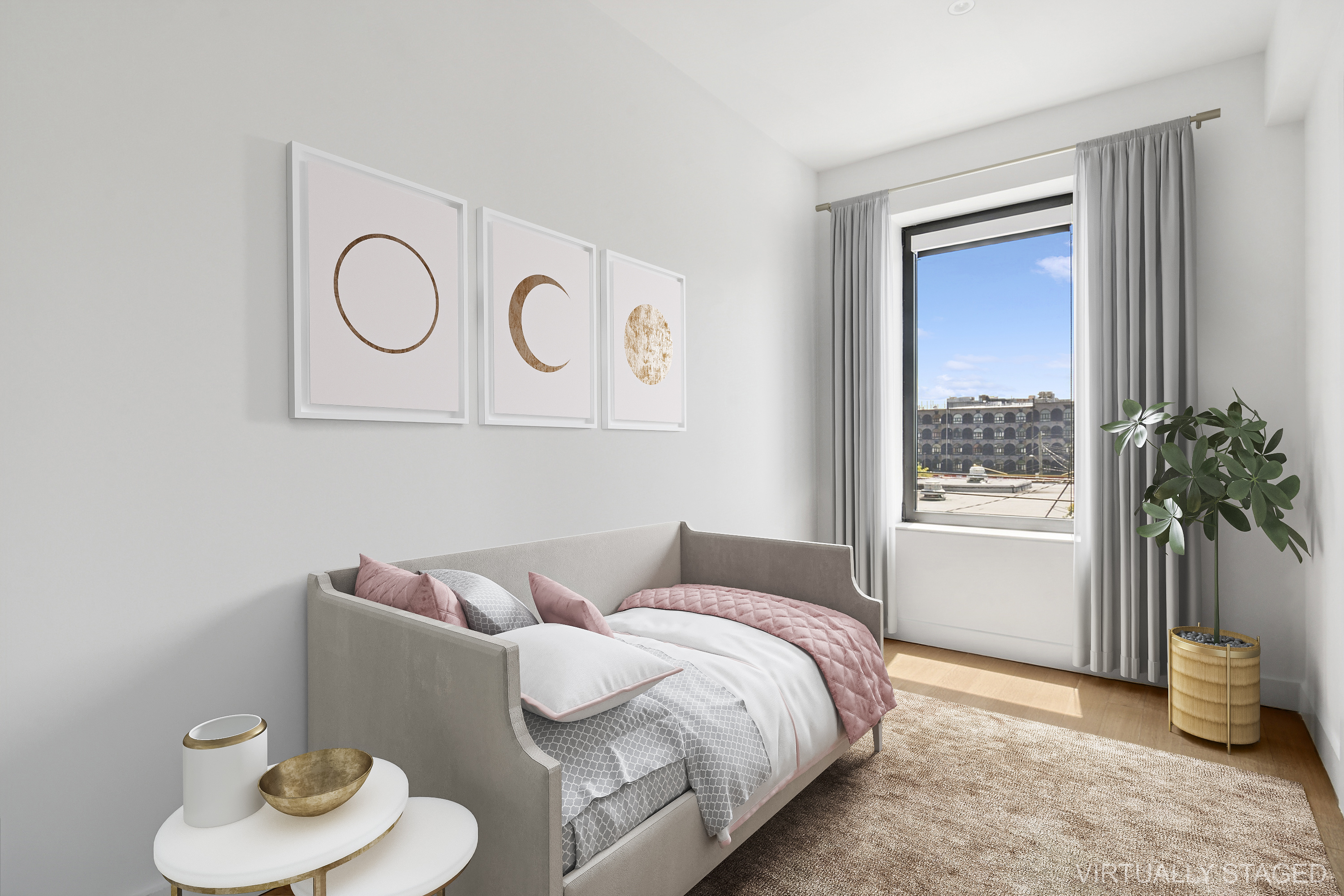 162 Beard Street, Unit 2 Brooklyn, NY 11231 - Photo 10 of 11 a bedroom with a bed and a chair