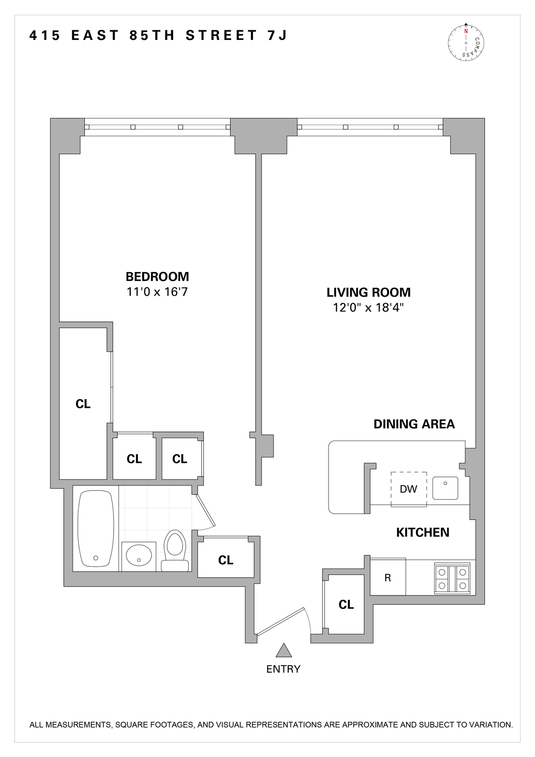 415 East 85th Street, Unit 7J Manhattan, NY 10028 - Photo 9 of 9