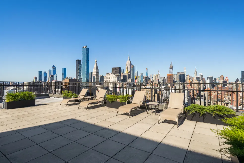 a view of outdoor space with seating area