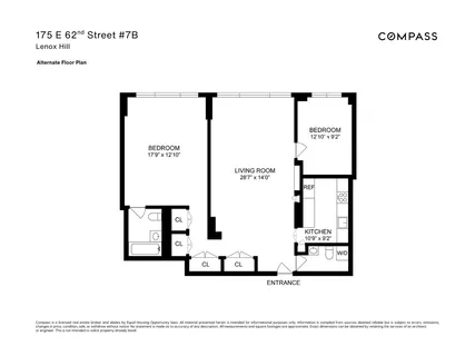 a picture of a bench in a white building