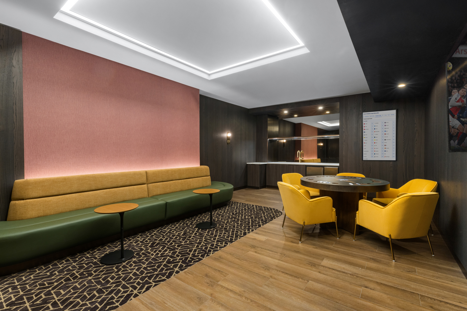 980 6th Avenue, Unit 416 Manhattan, NY 10018 - Photo 12 of 22 a room with furniture and wooden floor