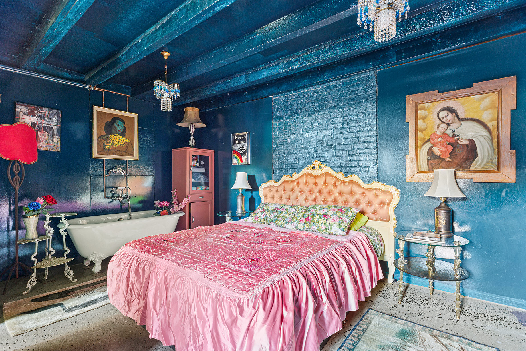 100 King Street Brooklyn, NY 11231 - Photo 16 of 21 a bedroom with a bed and dresser with mirror