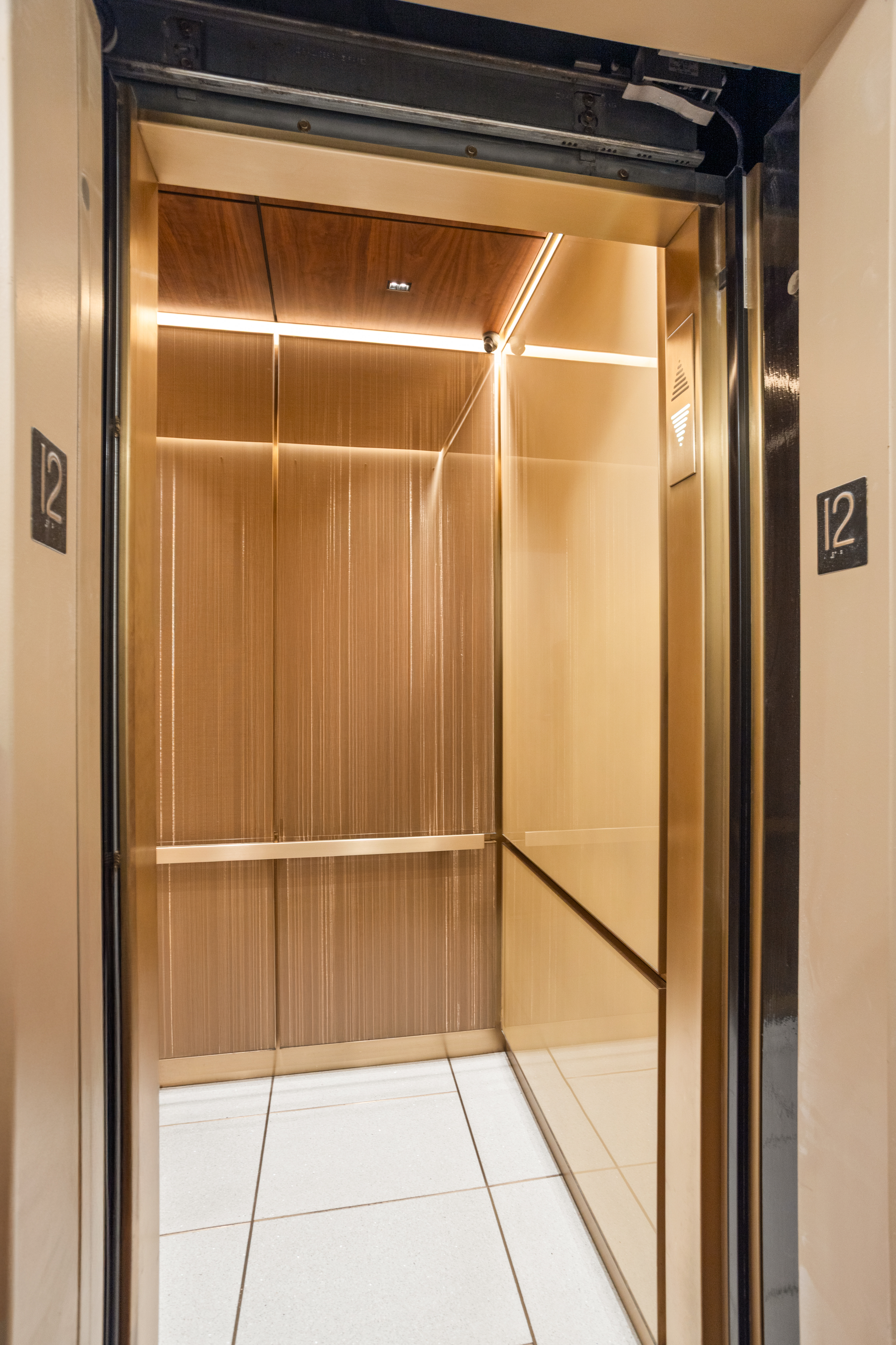 60 East End Avenue, Unit 12C Manhattan, NY 10028 - Photo 24 of 27 a bathroom with a glass shower door