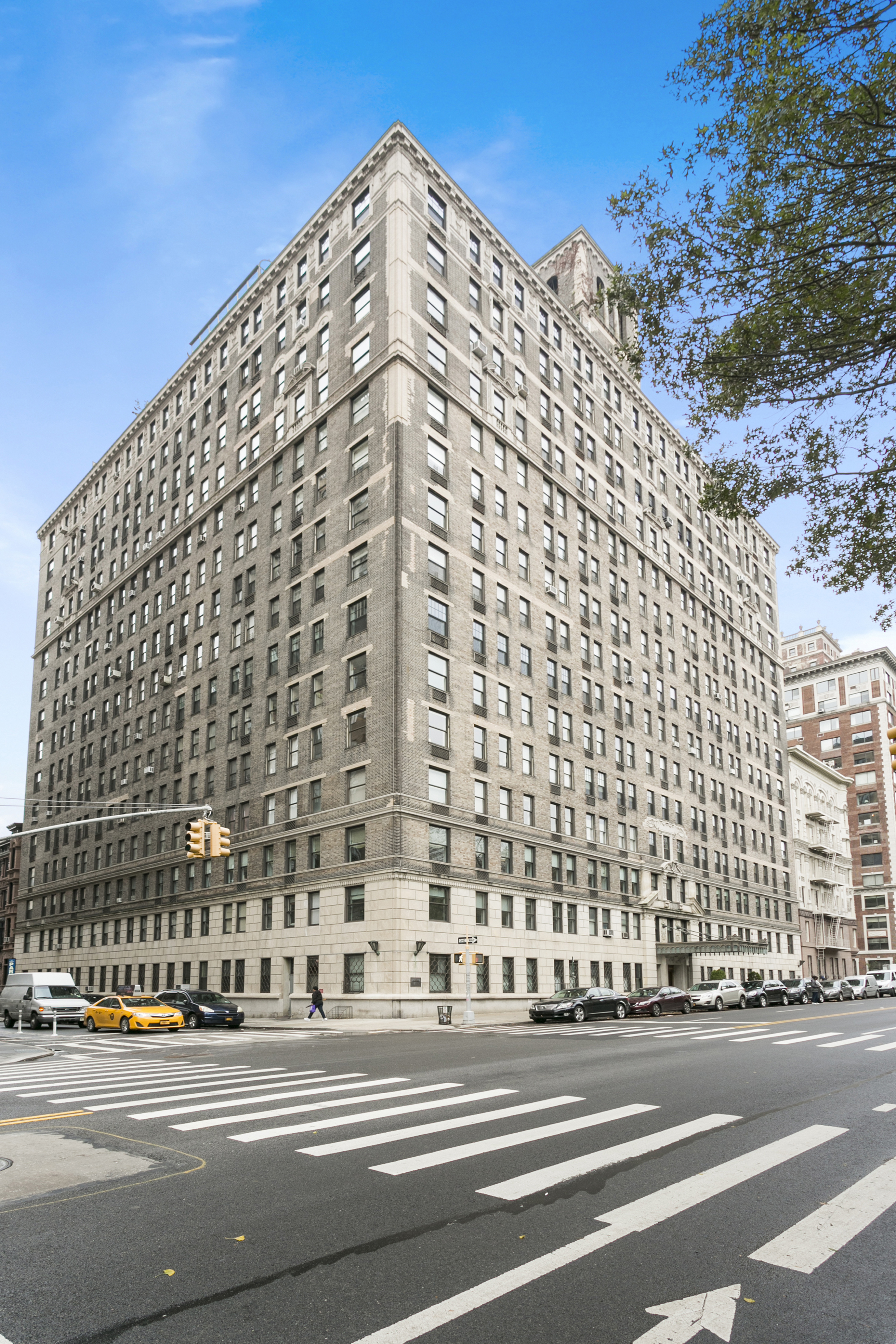 225 Central Park West, Unit 801 Manhattan, NY 10024 - Photo 19 of 21 a view of a building with a street