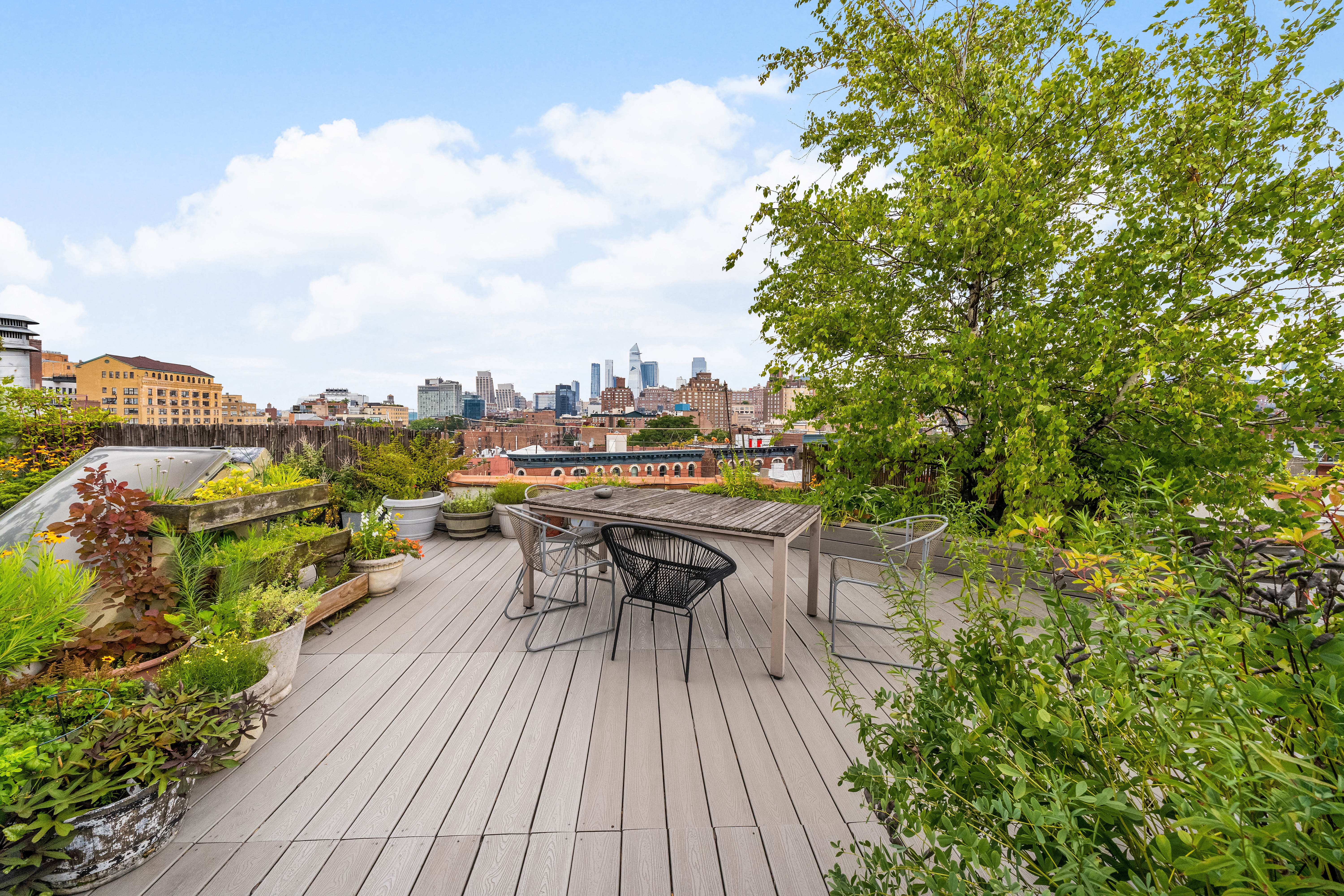 719 Greenwich Street, Unit 3S Manhattan, NY 10014 - Photo 18 of 21 a view of a terrace with sitting area