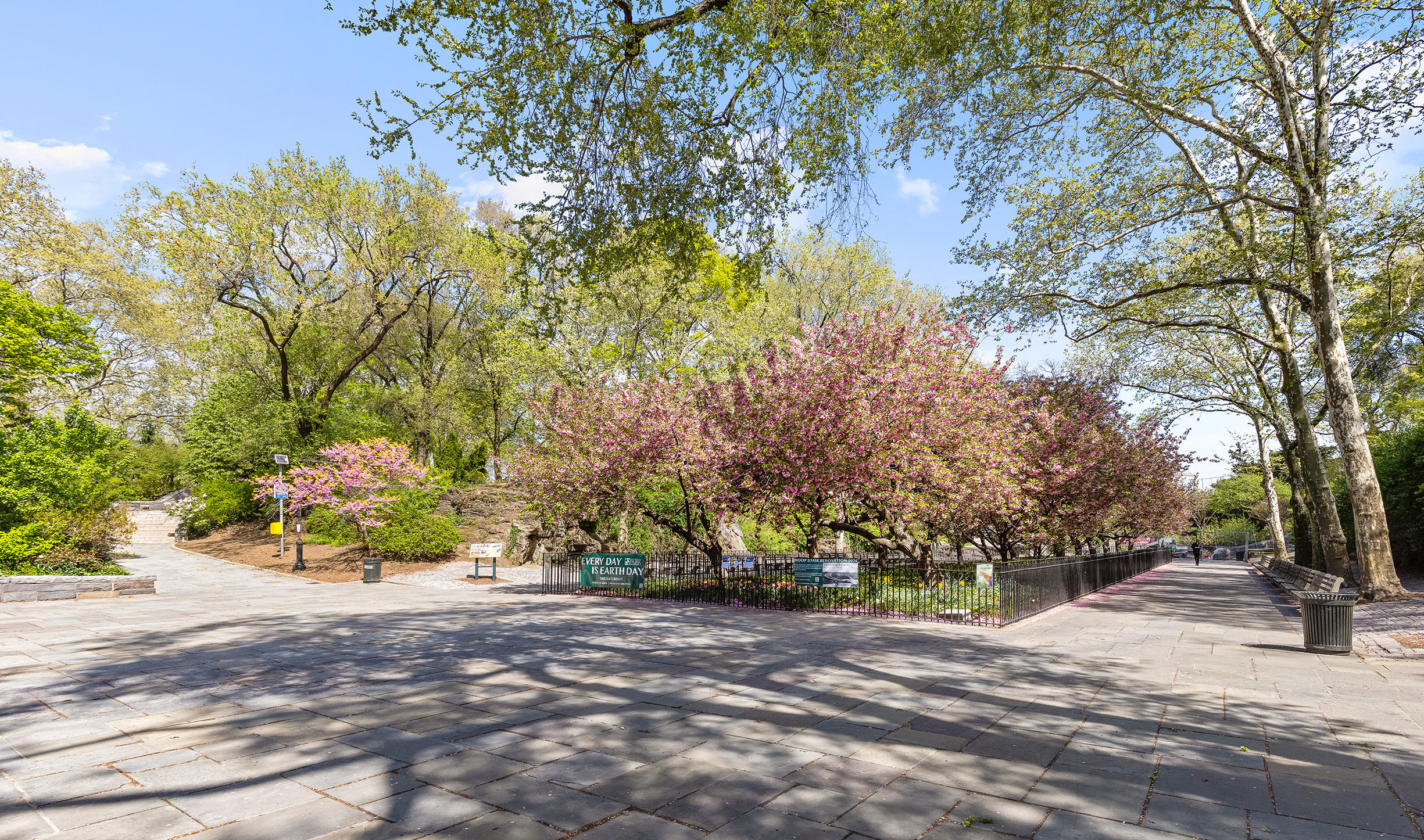 535 East 86th Street, Unit 16F Manhattan, NY 10028 - Photo 15 of 19 a street view with large trees