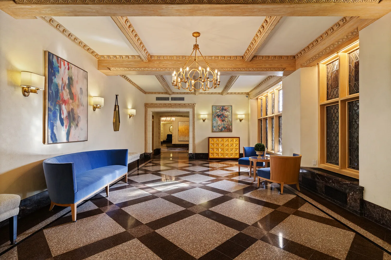 a very nice looking room with many windows