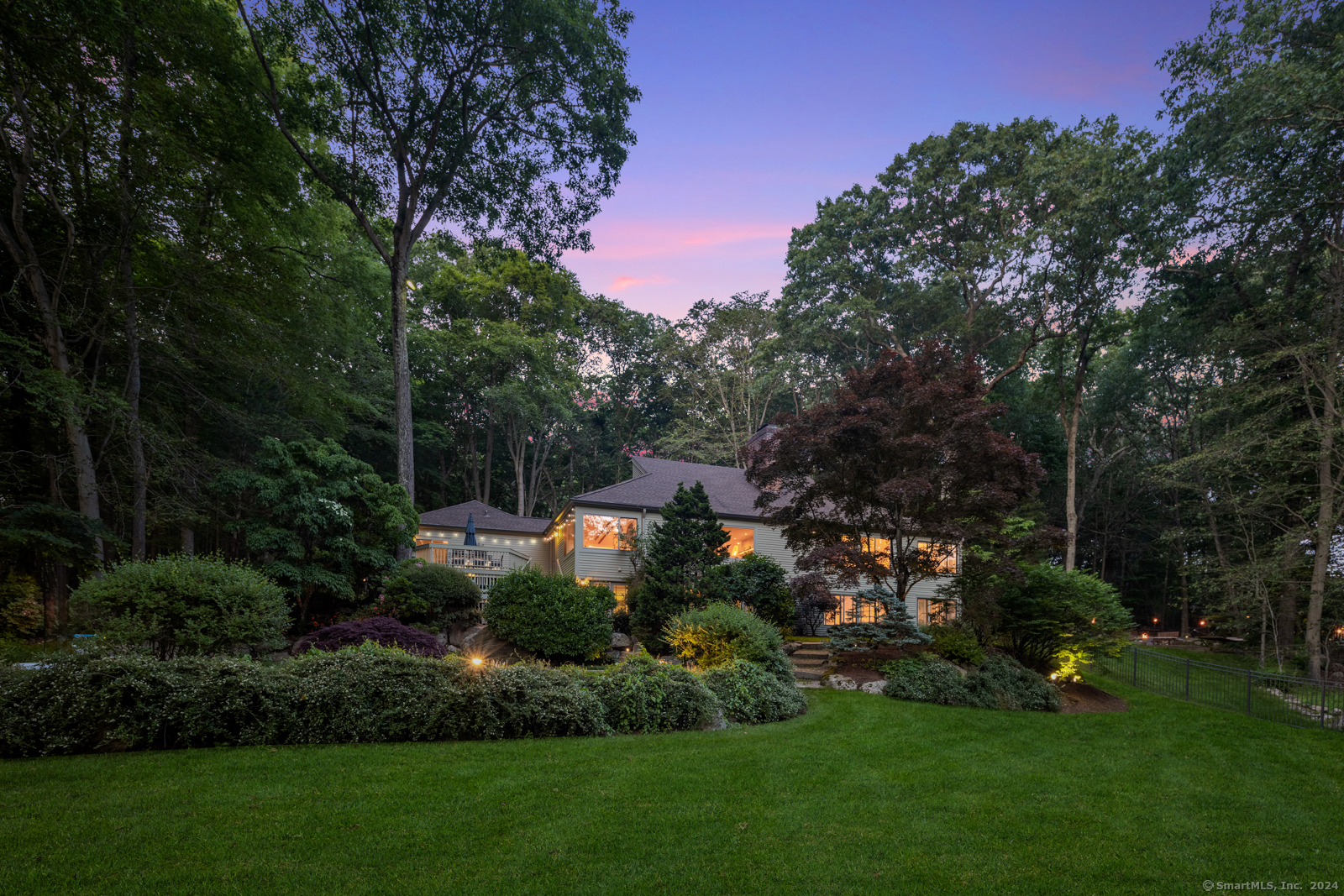13 Bittersweet Road Weston, CT 06883 - Photo 31 of 35 a view of a park with large trees