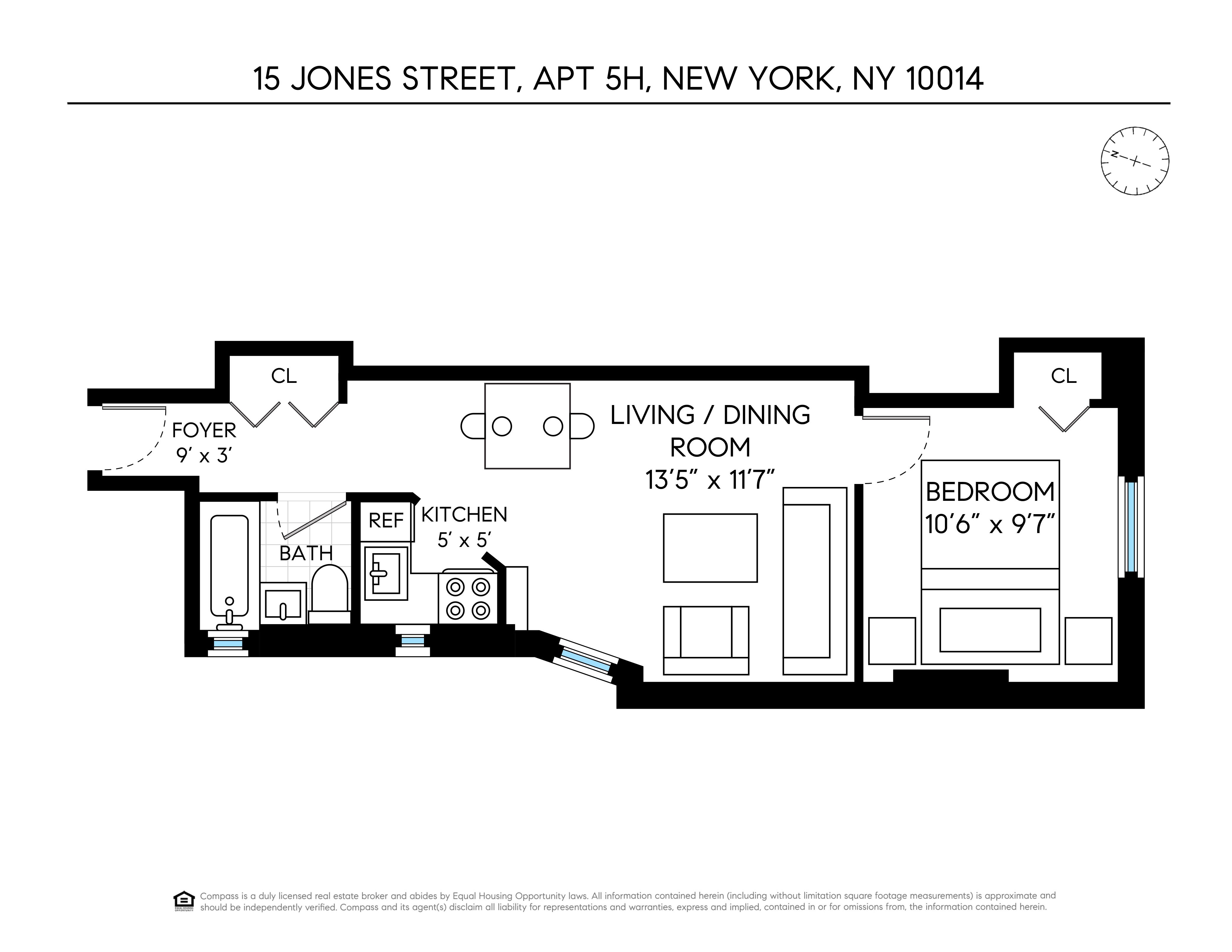 15 Jones Street, Unit 5H Manhattan, NY 10014 - Photo 15 of 15