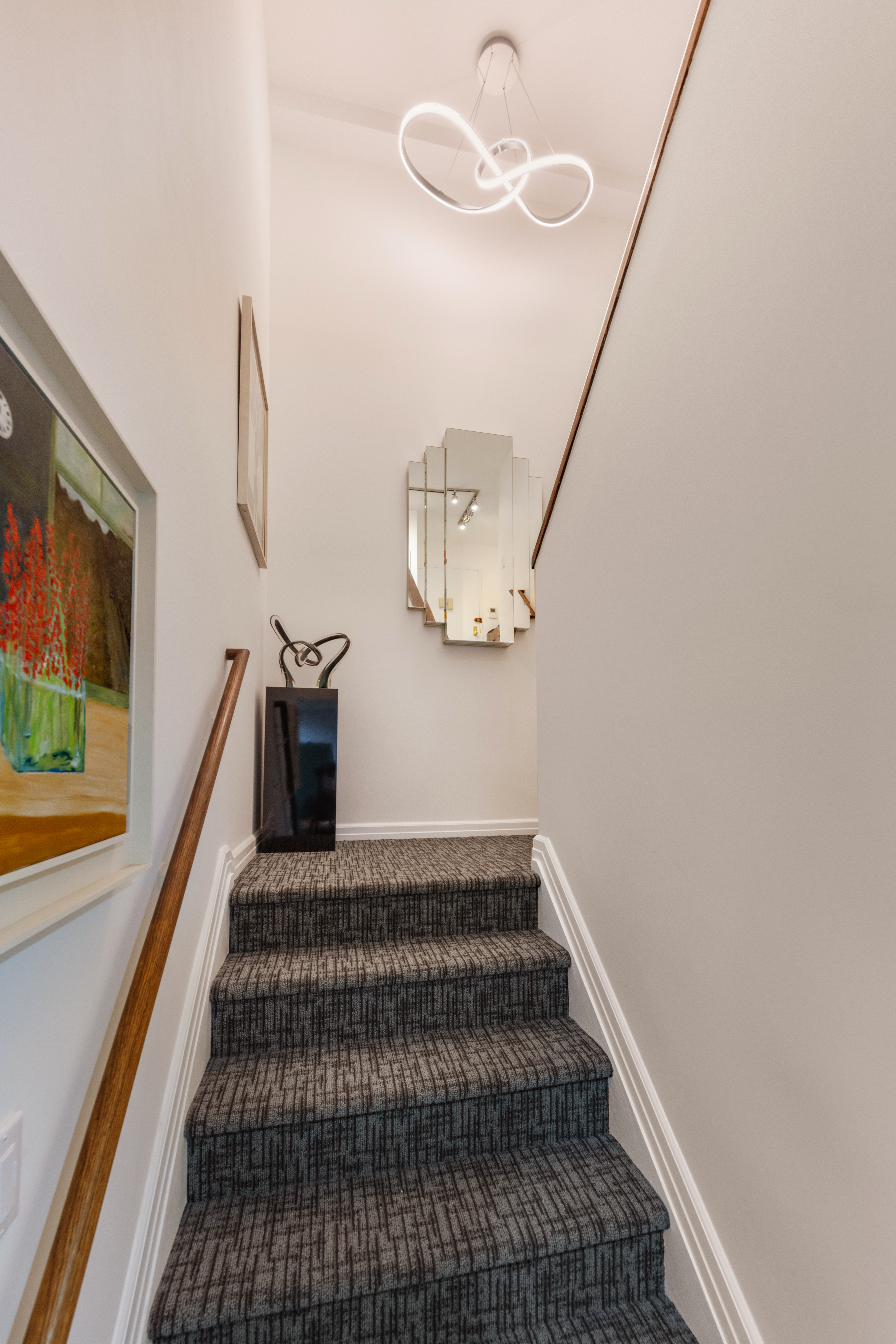 129 Barrow Street, Unit GA Manhattan, NY 10014 - Photo 9 of 17 a view of entryway and hall with wooden floor