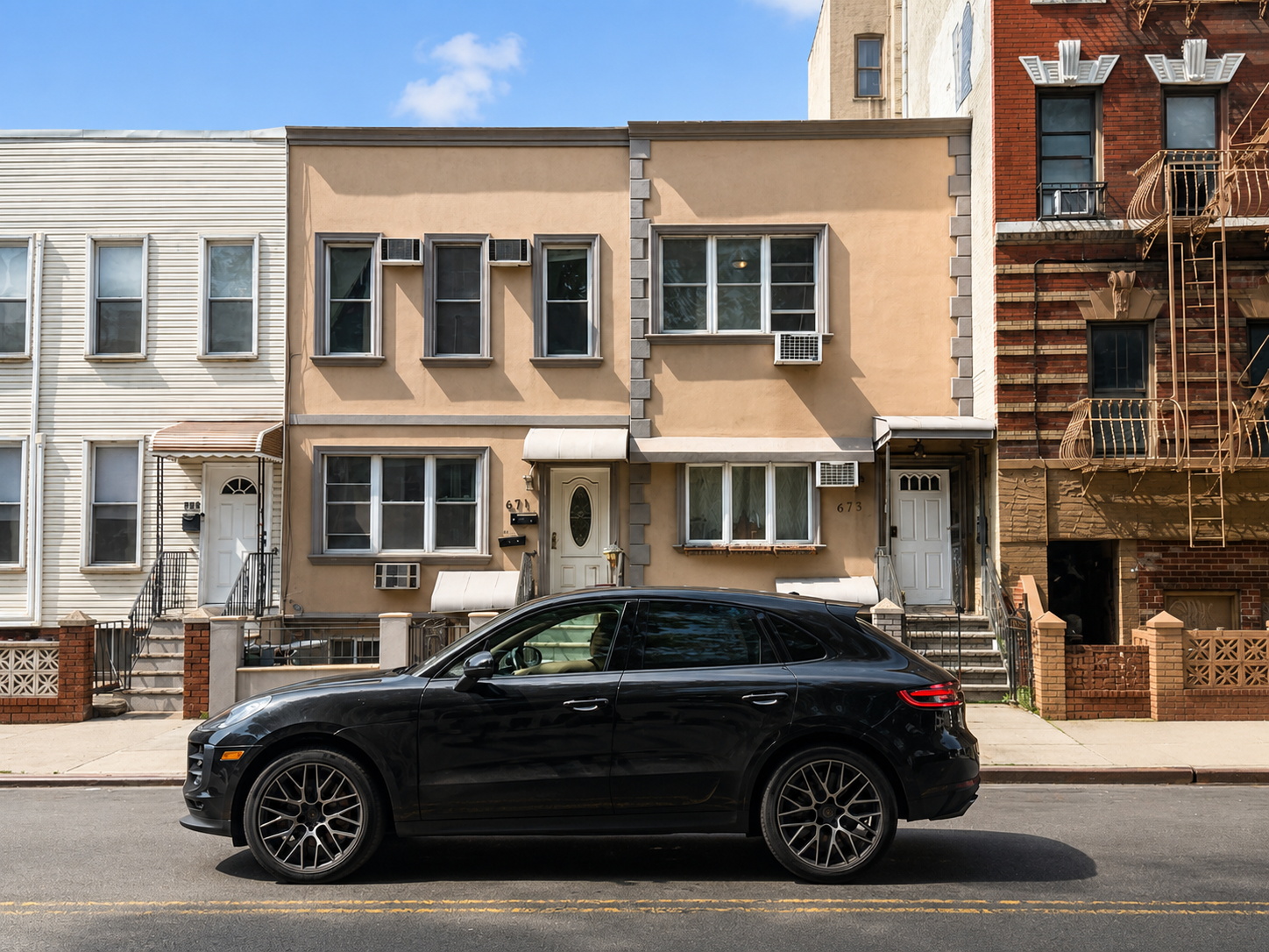 673 Metropolitan Avenue, Unit 2 Brooklyn, NY 11211 - Photo 11 of 12 a car parked in front of a building