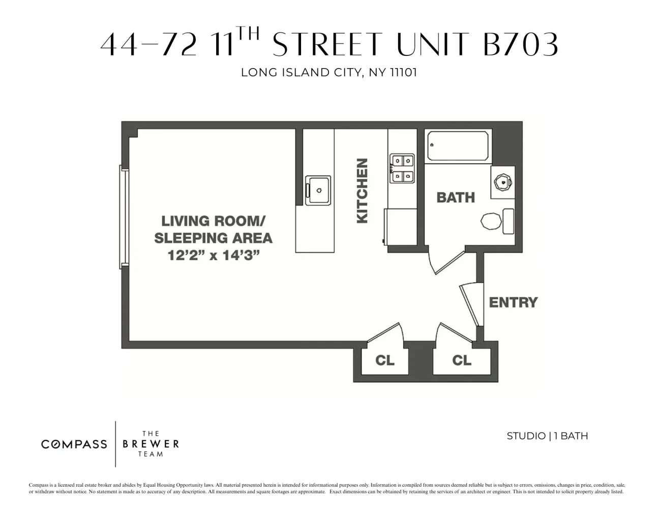 $2,995 | 44-72 11th Street, Unit B703 | Long Island City