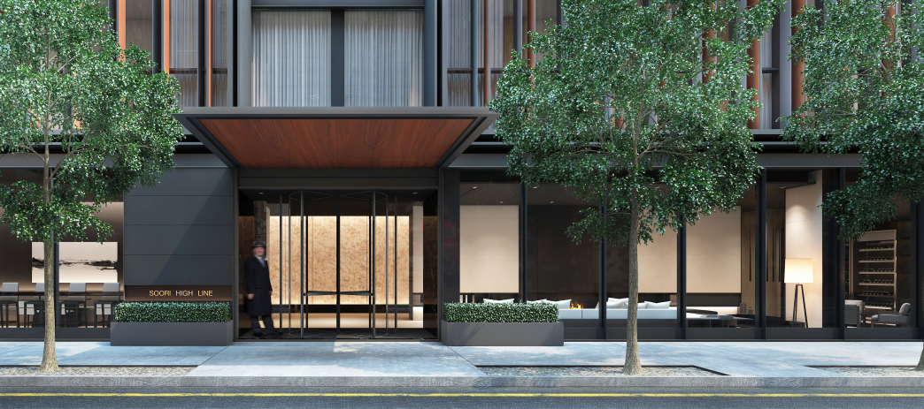 522 West 29th Street, Unit PH9C Manhattan, NY 10001 - Photo 12 of 16 a view of a entryway of the house
