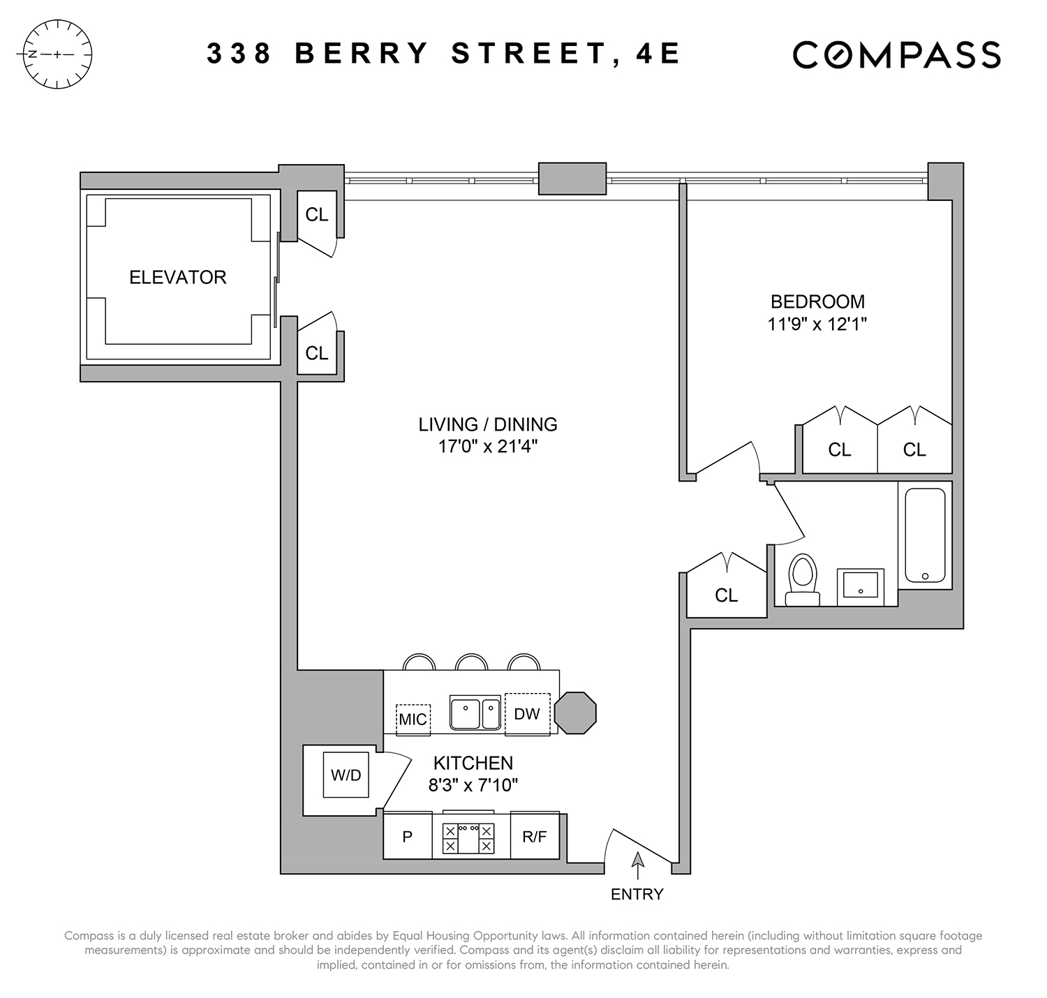 338 Berry Street, Unit 4E Brooklyn, NY 11249 - Photo 18 of 18