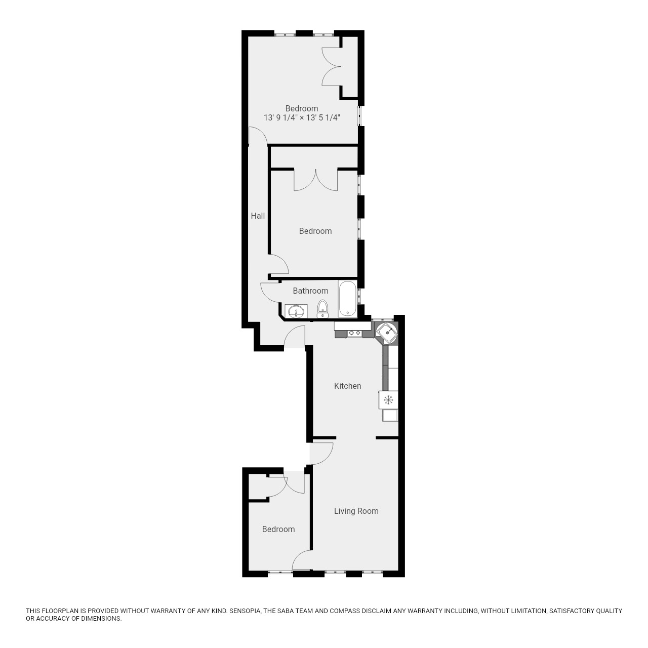 497 Park Place, Unit 4 Brooklyn, NY 11238 - Photo 14 of 14 a picture of floor plan