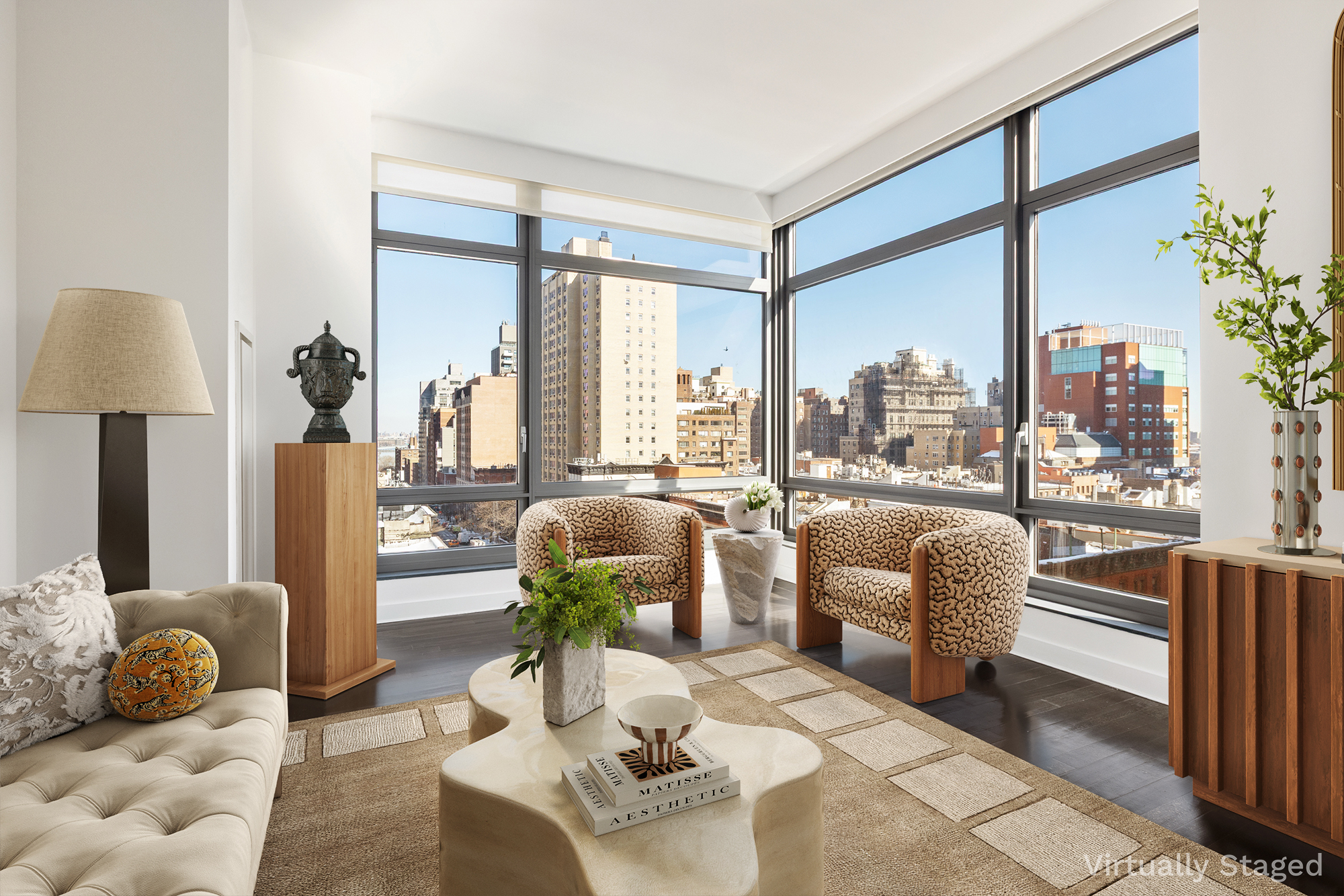 450 East 83rd Street, Unit 8B Manhattan, NY 10028 - Photo 3 of 22 a living room with furniture and a window