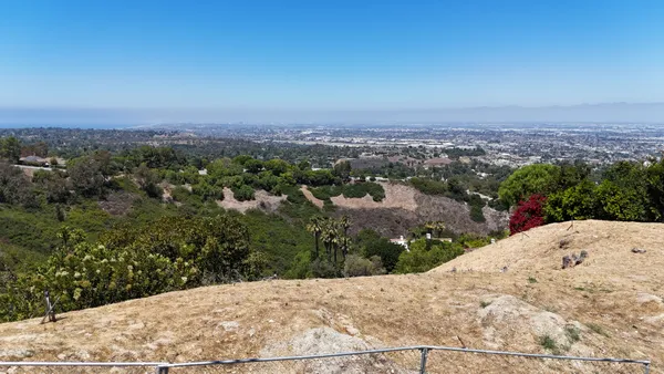 view of city and mountain