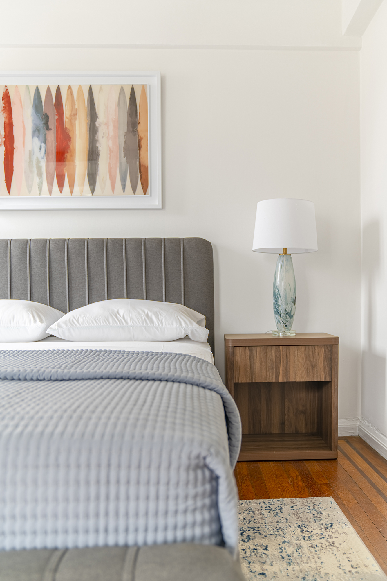 200 West 20th Street, Unit 1208 Manhattan, NY 10011 - Photo 10 of 14 a bedroom with a bed and a window