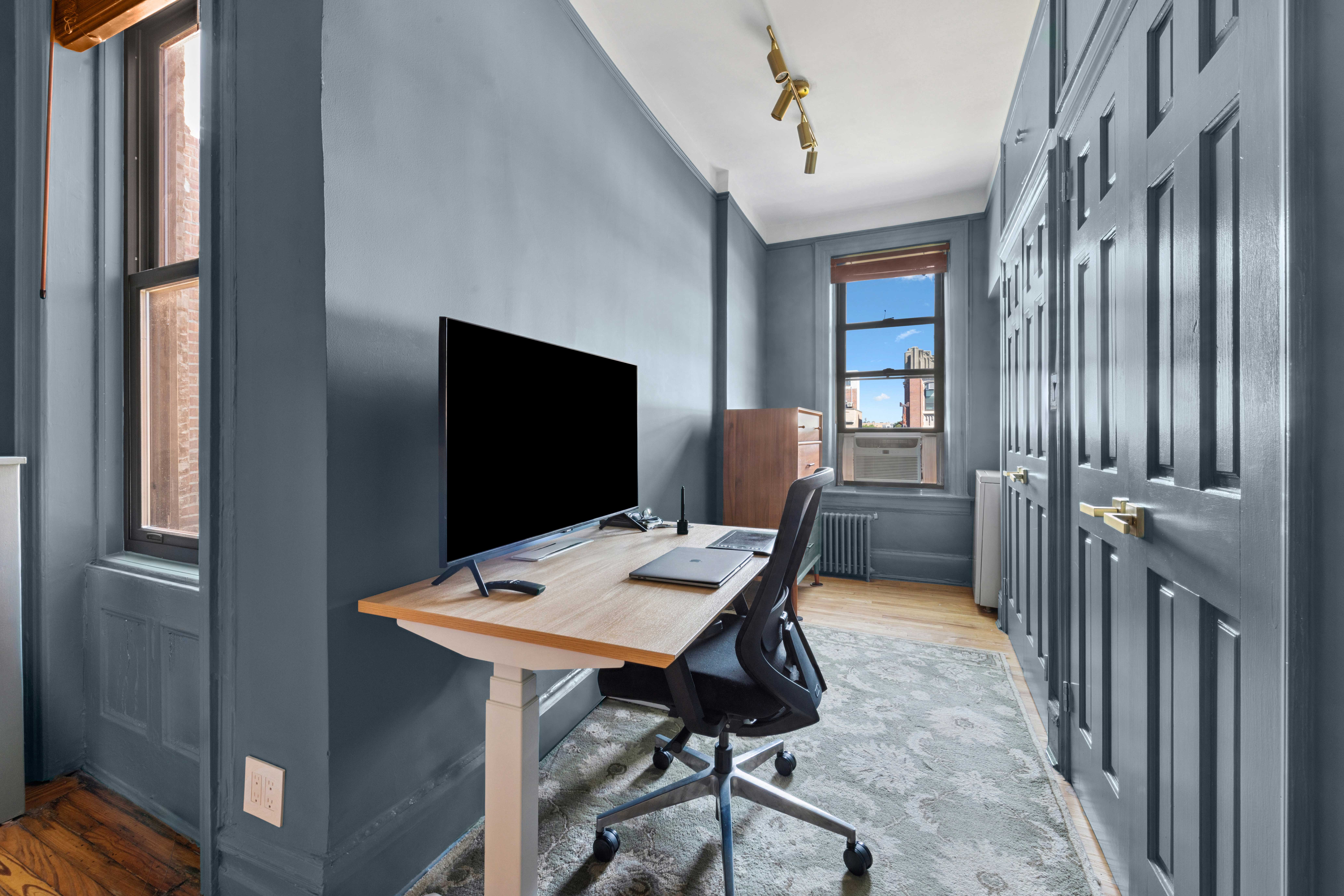 705 Carroll Street, Unit 4L Brooklyn, NY 11215 - Photo 10 of 15 a view of a workspace with furniture