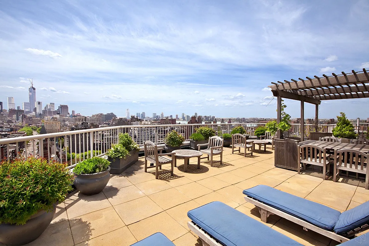 101 West 12th Street, Unit 10F Manhattan, NY 10011 - Photo 8 of 12 a view of a terrace with furniture