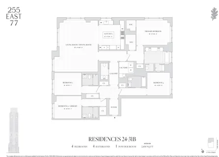 $8,500,000 | 255 East 77th Street, Unit 28B | Upper East Side