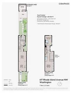 $799,000 | 617 Rhode Island Avenue Northwest, Washington, DC 20001