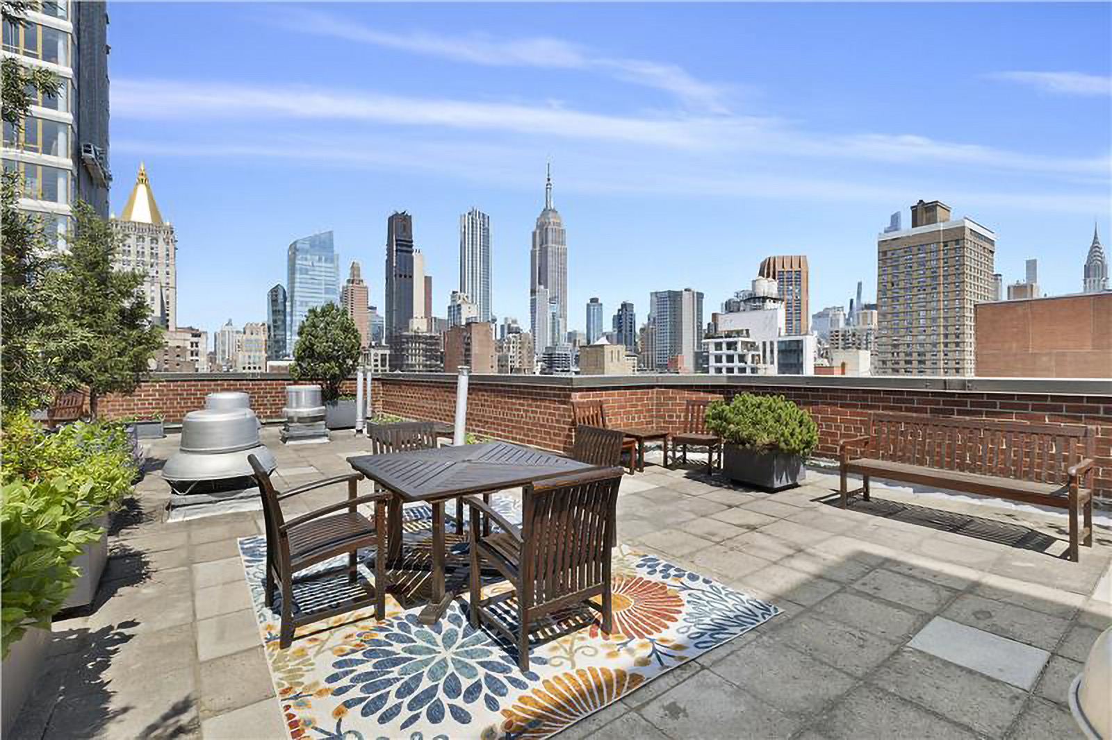200 East 27th Street, Unit 7EF Manhattan, NY 10016 - Photo 12 of 13 a view of a terrace with sitting area